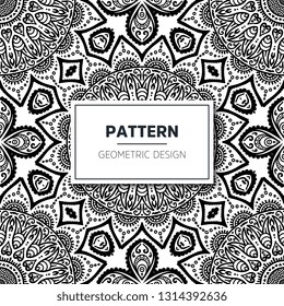 Seamless ethnic and tribal pattern