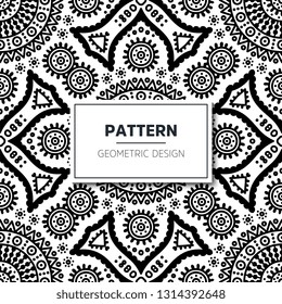 Seamless ethnic and tribal pattern
