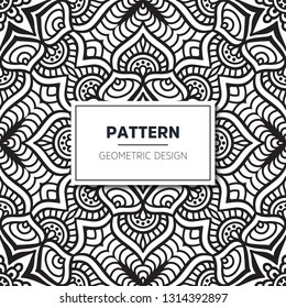 Seamless ethnic and tribal pattern