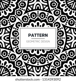 Seamless ethnic and tribal pattern