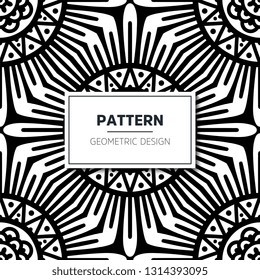 Seamless ethnic and tribal pattern