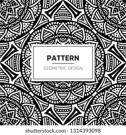 Seamless ethnic and tribal pattern