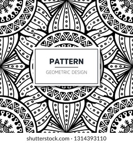 Seamless ethnic and tribal pattern