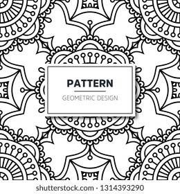 Seamless ethnic and tribal pattern