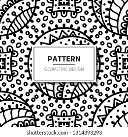 Seamless ethnic and tribal pattern