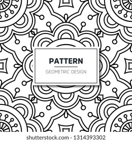 Seamless ethnic and tribal pattern