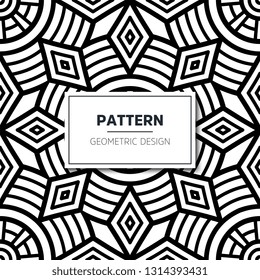 Seamless ethnic and tribal pattern
