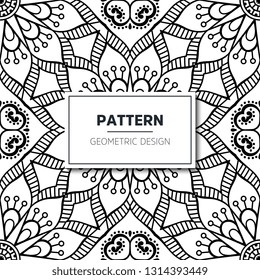 Seamless ethnic and tribal pattern