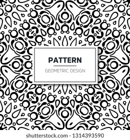 Seamless ethnic and tribal pattern
