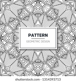 Seamless ethnic and tribal pattern