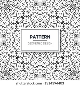 Seamless ethnic and tribal pattern