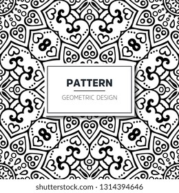 Seamless ethnic and tribal pattern