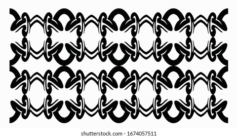 Seamless ethnic and tribal pattern