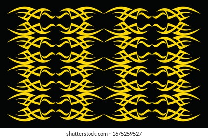 Seamless ethnic and tribal pattern