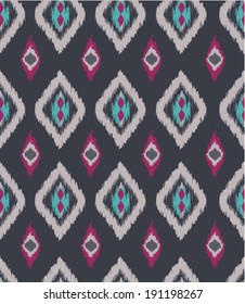 seamless ethnic tribe  vector print pattern 
