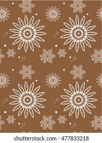 Seamless ethnic vector pattern.