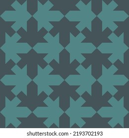 Nahtlose ethnische Vektorgrafik. Tribale Tapete. Pfeilschmuck. Folk-Muster. Geometrischer Hintergrund. Mosaikmotive. Gitter Hintergrund. Digitales Papier. Textildruck. Ethnisches Webdesign. Abstraktes Bild
