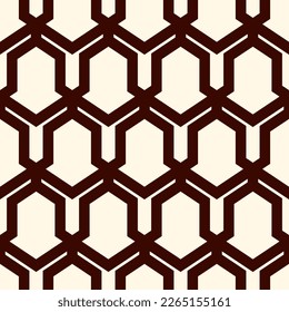 Nahtlose ethnische Vektorgrafik. Tribale Tapete. Pfeilschmuck. Geometrisches Muster. Geometrischer Hintergrund. Mosaikmotive. Gitter Hintergrund. Textildruck. Ethnisches Design. Abstraktes Bild.