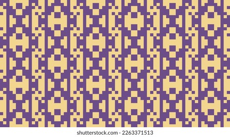 Seamless ethnic woven pattern valled anyaman