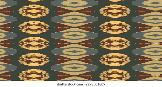 Patrón étnico sin foco. Ornamento inmaculado. Gráficos vectoriales. Textura perfecta para tela y papel pintado. EPS-10 Textura transparente para tela. Ilustración del vector