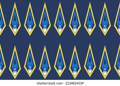 Seamless Etnic Pattern Background Tribal Aztec Pattern illustration template element
