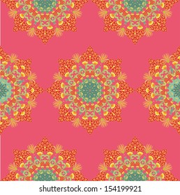 Seamless exotic pattern