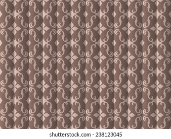 seamless expensive Victorian pattern in retro vintage style. vector illustration
