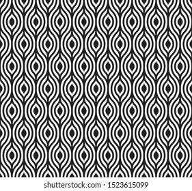 Seamless eye background in geometric style. Vector illustration.