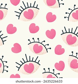 seamless eye pattern for background,fabric,cover,etc