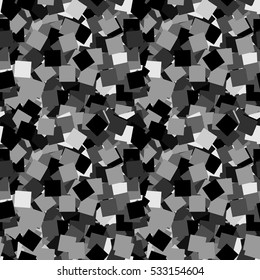Seamless fabric. Abstract background. Gray. Packaging, background, paper. Stock vector.