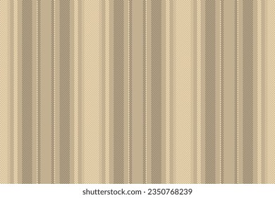 Seamless fabric background of stripe texture pattern with a textile lines vertical vector in pastel and light colors.