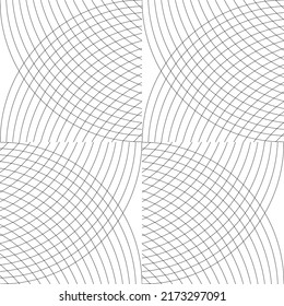 Seamless fabric design like ornament vector. Scroll geometric pattern and natural element.