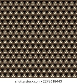 Seamless Fabric Digital Background Shape Tile Concept Urban Antique Symmetrical Floral Template Art Monochrome Cover Textile Vintage Halftone Texture Design Simple Print Geometric Backdrop Pattern