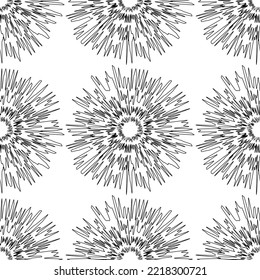 Seamless fabric of  doddle pattern Vector, like ornament vector. Suit for package design, wallpaper, fashion print.