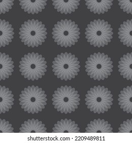 Nahtlose Gewebe aus Blumenmuster Muster Vektor, wie Ziervektor. Geeignet für Paket-Design, Bildschirmhintergrund, Modedruck.