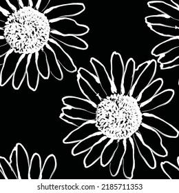 Seamless fabric of  floral Line Pattern Vector, like ornament vector. Suit for package design, wallpaper, fashion print.