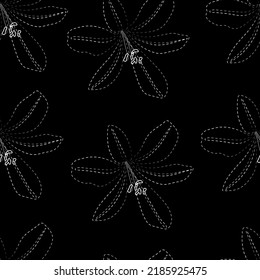 Tejido transparente del vector de patrón de línea floral, como el vector de ornamento. Suit para diseño de paquetes, fondo de pantalla, impresión de moda.