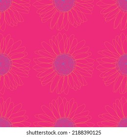 Tejido transparente del vector de patrón de línea floral, como el vector de ornamento. Suit para diseño de paquetes, fondo de pantalla, impresión de moda.