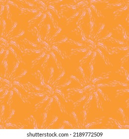 Seamless fabric of  floral Line Pattern Vector, like ornament vector. Suit for package design, wallpaper, fashion print.