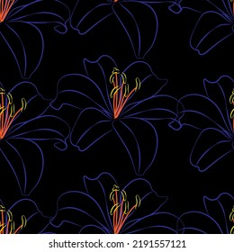 Tejido transparente del vector de patrón de línea floral, como el vector de ornamento. Suit para diseño de paquetes, fondo de pantalla, impresión de moda.