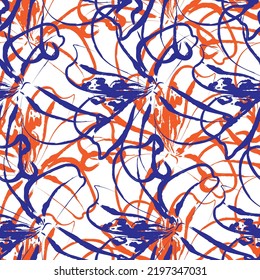 Seamless fabric of  floral Line Pattern Vector, like ornament vector. Suit for package design, wallpaper, fashion print.