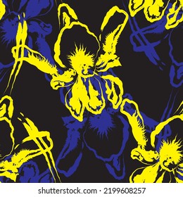Tejido transparente del vector de patrón de línea floral, como el vector de ornamento. Suit para diseño de paquetes, fondo de pantalla, impresión de moda.