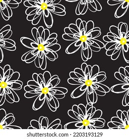 Tejido transparente del vector de patrón de línea floral, como el vector de ornamento. Suit para diseño de paquetes, fondo de pantalla, impresión de moda.