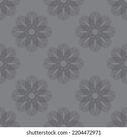 Nahtlose Gewebe aus Blumenmuster-Muster Vektor, wie Ziervektor. Geeignet für Paket-Design, Bildschirmhintergrund, Modedruck.
