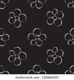 Seamless fabric of  floral Line Pattern Vector, like ornament vector. Suit for package design, wallpaper, fashion print.