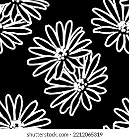 Seamless fabric of  floral Line Pattern Vector, like ornament vector. Suit for package design, wallpaper, fashion print.