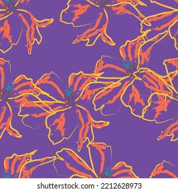 Tejido transparente del vector de patrón de línea floral, como el vector de ornamento. Suit para diseño de paquetes, fondo de pantalla, impresión de moda.