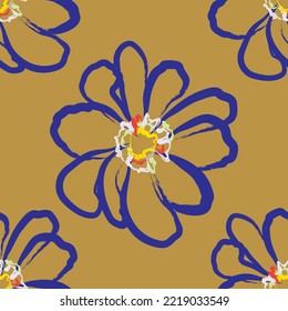 Tejido transparente del vector de patrón de línea floral, como el vector de ornamento. Suit para diseño de paquetes, fondo de pantalla, impresión de moda.