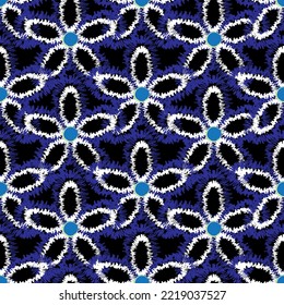 Tejido transparente del vector de patrón de línea floral, como el vector de ornamento. Suit para diseño de paquetes, fondo de pantalla, impresión de moda.
