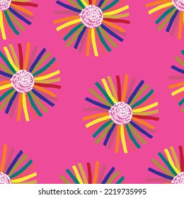 Tejido transparente del vector de patrón de línea floral, como el vector de ornamento. Suit para diseño de paquetes, fondo de pantalla, impresión de moda.
